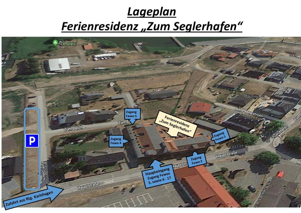 Апартаменты Residenz Zum Seglerhafen-St Пенемюнде Экстерьер фото